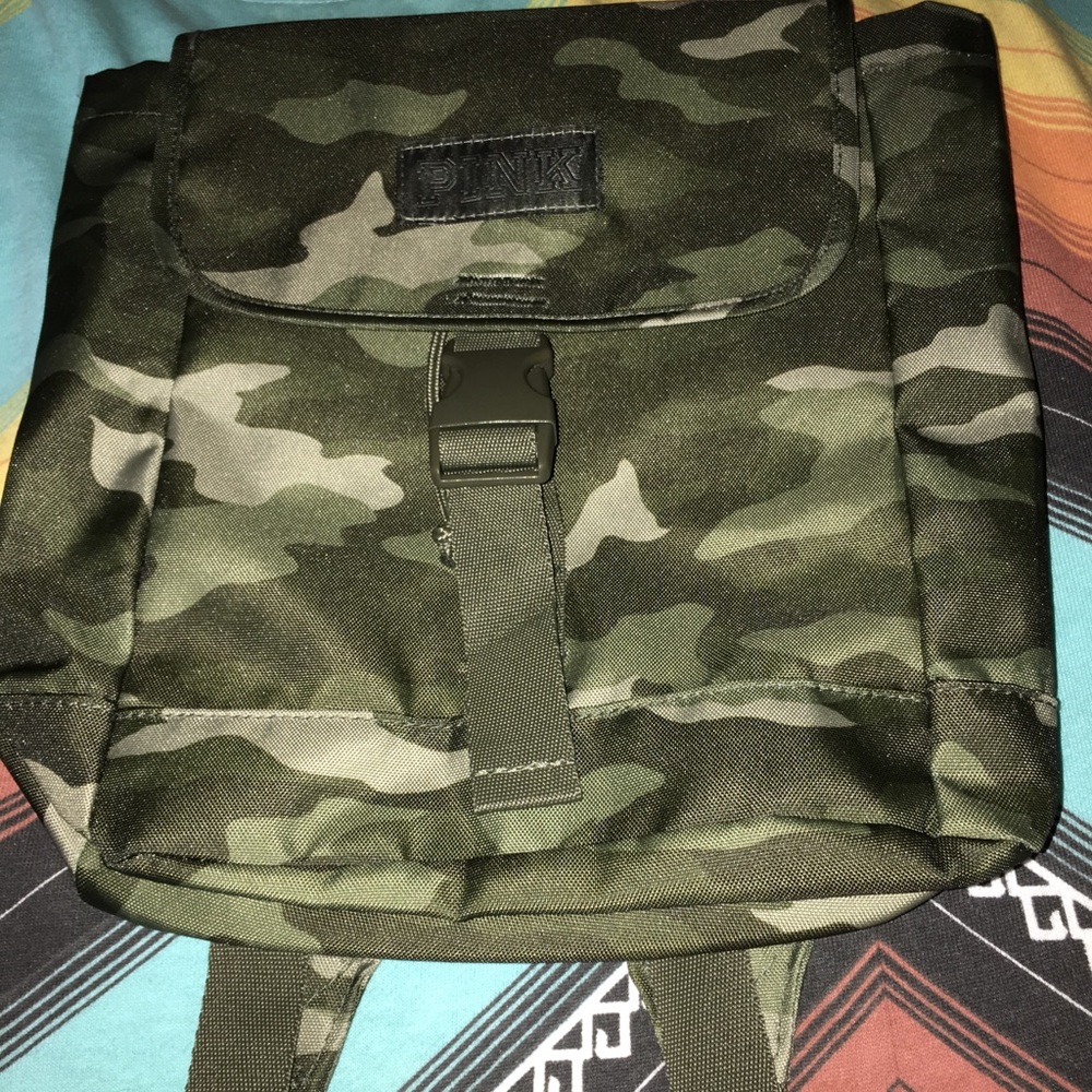 Victoria Secret PINK Mini  Camo Backpack